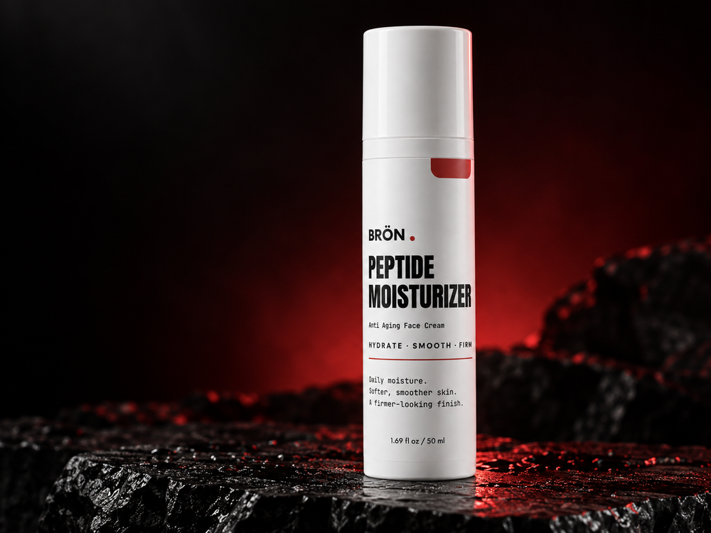 BRÖN Peptide Moisturizer. Sold separately.
