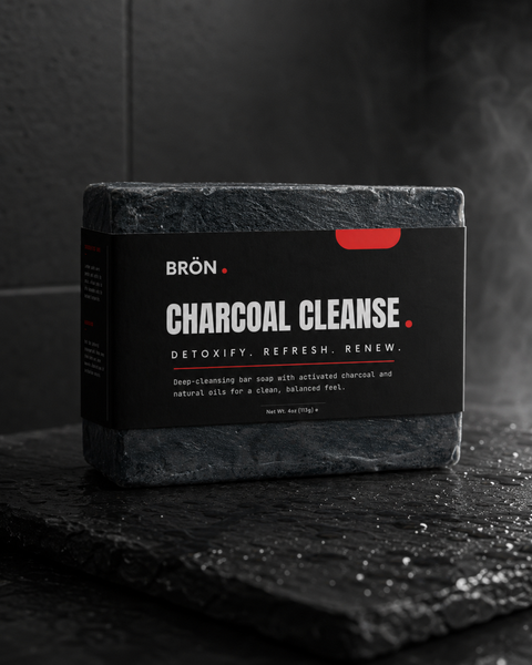 BRÖN Charcoal Cleanse soap bar