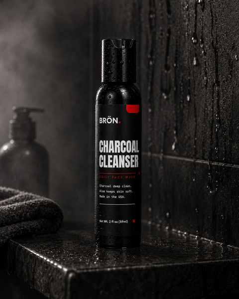 BRÖN Charcoal Cleanser bottle